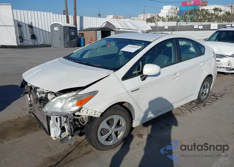 2013 Toyota Prius Four из США, поврежденный, VIN JTDKN3DU5D5631392